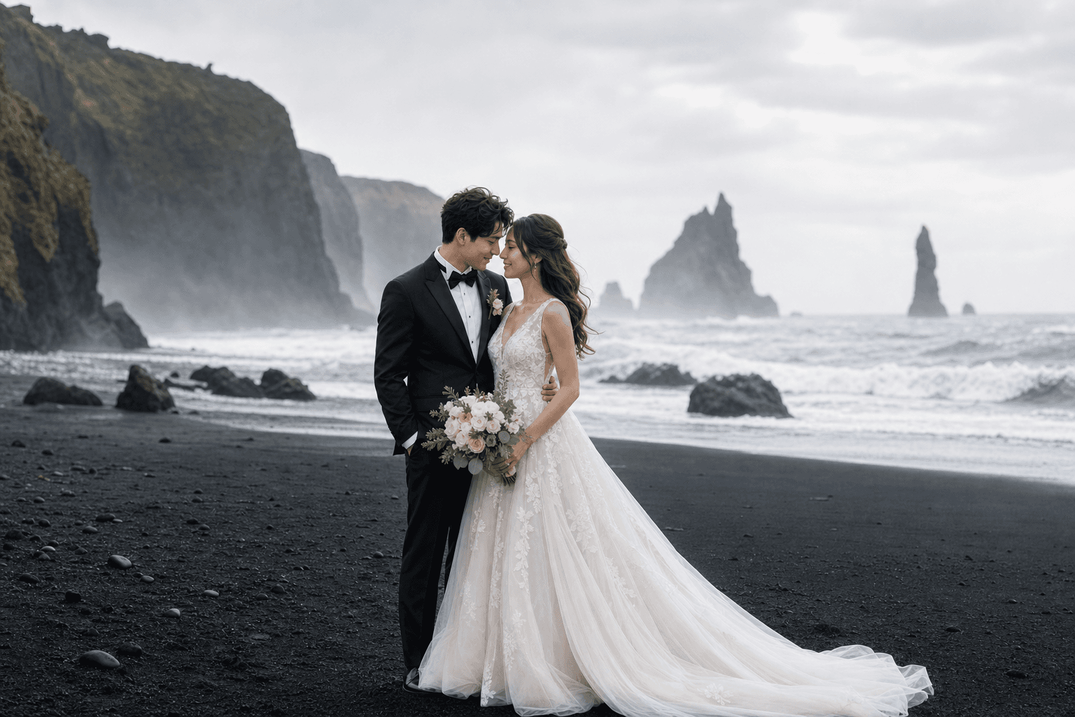 Iceland wedding portrait preset